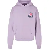 Mc Clothes Sweat-shirt 'Sunset Charm' lavande / rose / noir