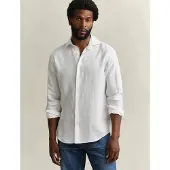 Gant Chemise à Manches Longues 3260045 Linen Regular Fit