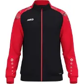 Jako Veste en polyester Sonic noir/rouge M