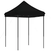vidaXL Tente de réception pliable Pop-Up noire 200x200x306 cm