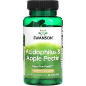 Swanson Health Acidophilus & Pectine de Pomme 90 Capsules Health Products
