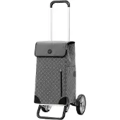 Andersen Shopper Valisette 'Sofia' anthracite / blanc