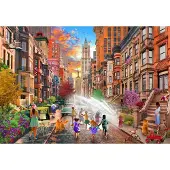 Bluebird Puzzle Puzzle Hot Summer Days NYC - 1000 Teile