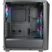 Azza Geh Midi ATX Sentinel 205A01B, black (ATX, mATX, Mini-ITX), Boîtier PC, Noir