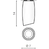 Azzardo Luminaire apparent Vasko spot AZ1489