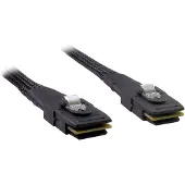Inter-Tech 88885238 câble Serial Attached SCSI (SAS) 0,5 m Noir