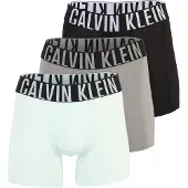 Calvin Klein Underwear Boxers 'Intense Power' gris foncé / menthe / noir / blanc