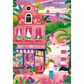 Pieces & Peace Puzzle Ma petite boutique - 1000 pièces motif coloré