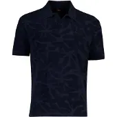BOSS Flower 10278318 Orange Short Sleeve Polo Bleu L Homme
