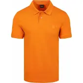 BOSS pour homme. 50507803 Polo slim en coton stretch orange (3XL), Casuel, Manche courte