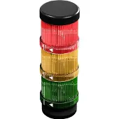 Rittal Colonne de signalisation LED triple SG 2372102 pour mur/sol, Armoire serveur : accessoires, Multicolore