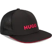 HUGO G01171 Junior Cap Noir 52 cm Enfants