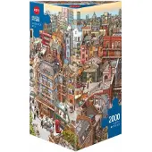Heye Puzzle Puzzle 2000 pièces Sherlock & Co. 29753