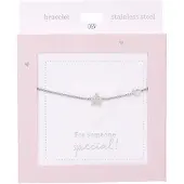 Depesche Bracelet argenté « Heart of Gold » étoile - Bijoux pour femmes