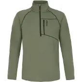 Protest Rekody Half Zip Sweatshirt Vert M Homme