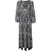 Monari Robe noir / blanc