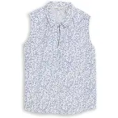 Tom Tailor 1051076 Sleeveless Blouse Gris 40 Femme