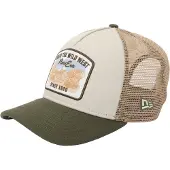 New Era Casquette '9FORTY MC AF' beige / beige foncé / bleu clair / blanc