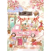 Pieces & Peace Puzzle Forever Flora Flower Truck 500 Teile Puzzle