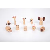 TickiT Amis animaux en bois (10 pièces)