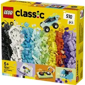 LEGO Classic Jeu de construction créatif avec briques colorées et jouets