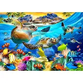 Bluebird Puzzle Puzzle Turtle Beach - 1000 Teile Puzzle