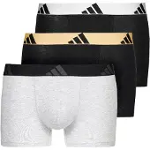 Adidas Underwear Sous-vêtements longs ' Active Flex Cotton ' gris clair / noir