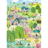 Pieces & Peace Puzzle Les Beaux Jours - 1500 Teile bunt