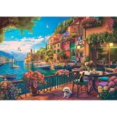 Bluebird Puzzle Puzzle de l'oiseau bleu Puzzle du lac de Côme - Puzzle de 500 pièces