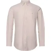 Ralph Lauren pour homme. 710805562501 La chemise oxford beige iconique (XL), Casuel, Coton, Manche longue