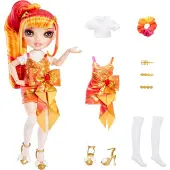 Mga Rainbow High Junior High Special Edition - Laurel De'Vious (orange) 590446EUC