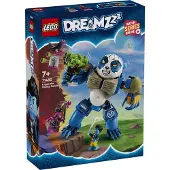 LEGO DREAMZzz 2-en-1 Logan le puissant panda, jouet fantastique avec 2 minifigures, set de jeu avec animal à transformer, idée de cadeau pour garçons et filles à partir de 7 ans 71480