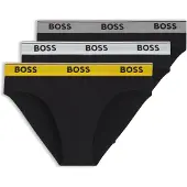 BOSS Slip bleu pastel / jaune / gris / noir