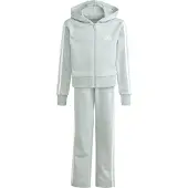 Adidas Essentials Tracksuit Vert 11-12 Years Fille