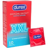 Durex - Préservatifs XXL (boîte de 10)