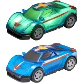 Teamsterz Voiture lumineuse TZ Mighty Machine, 12,5 cm, 2st