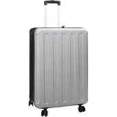vidaXL Valise avec serrure argent 50 x 30 x 76 cm ABS plastique