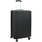 vidaXL Valise avec serrure noir 50 x 30 x 76 cm ABS plastique