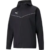 Puma Vestes d’entraînement 'Teamrise' noir / blanc