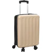 vidaXL Valise avec serrure Champagne 34 x 23 x 55,5 cm ABS plastique