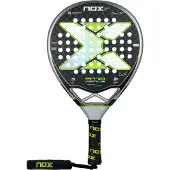 NOX At10 Genius 12k By Agustin Tapia Padel Racket Argenté