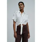 Salsa Jeans 21011125 Short Sleeve Shirt Blanc M Femme