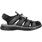 Rieker - Sandales pour hommes, PP5686 (40,5 EU) (noir)