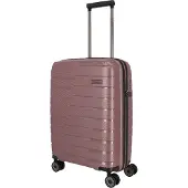 Travelite Valise à roulettes Air Base 4W, taille L / M extensible / couleur Lilas