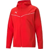 Puma Vestes d’entraînement 'Teamrise' rouge / blanc