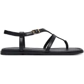 Tommy Hilfiger Tongs 'Strap Toe Post' noir