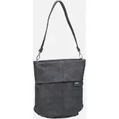 Zwei Sac bandoulière 'Mademoiselle' gris