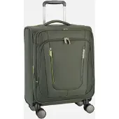American Tourister trolley Wanderlite Spinner Exp. TSA Dark Khaki vert sapin 56cm