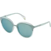 Police Lunettes de Soleil SPL499 53/20/135 SMCX SHINY FULL WATER GREEN COMBINED MAN POL SUN SPL499 SMCX 53 20 135