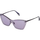 Police Lunettes de soleil - - SPL936 - Aviator - Métal - Verres gris - Mixte